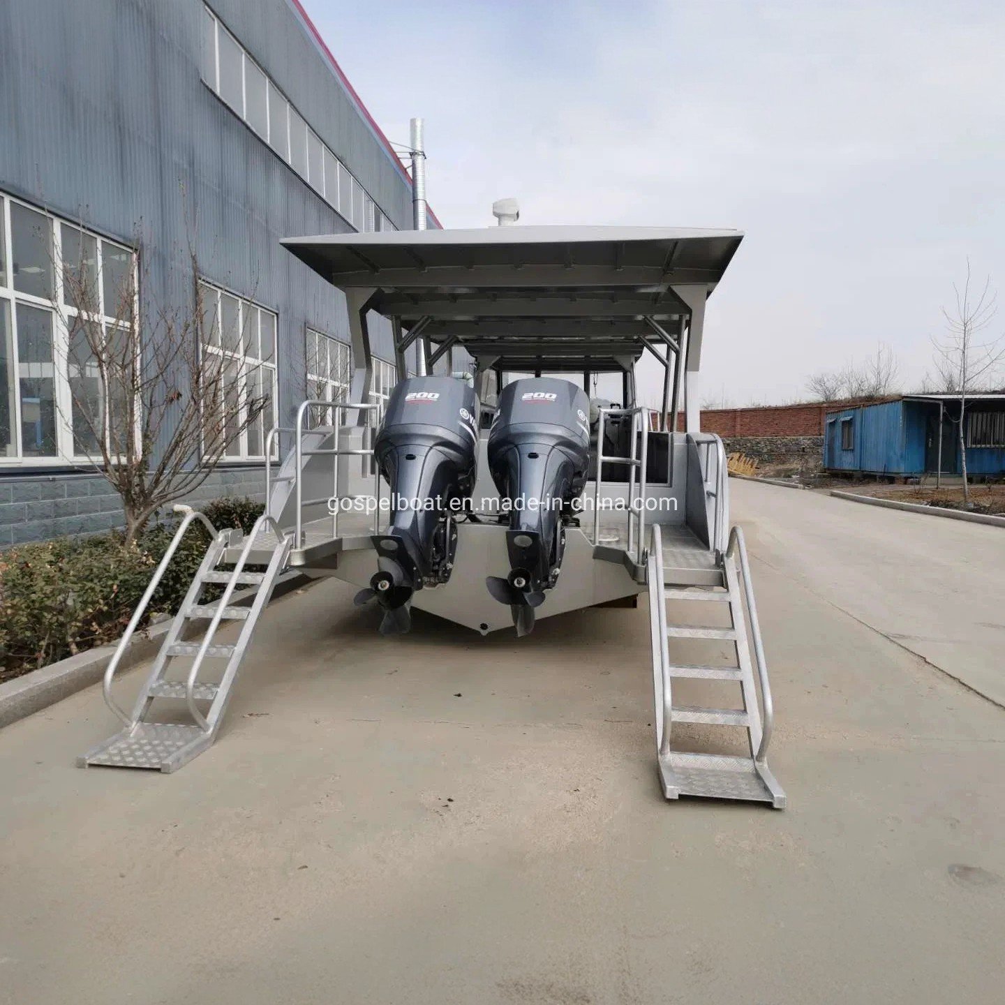 12.8m Family Use Passenger Transport Aluminum Yacht Leisure Diving Boat